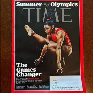Simone Biles Time Magazine Cover for 2016 Olympics